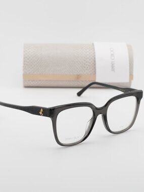 Jimmy Choo JC 315/G 0KB7 00 Rectangle Eyeglasses 51mm - Dark Grey